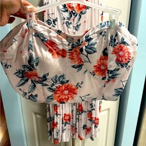 Bustier and skirt matching set from American Eagle
